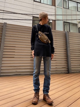 HOSHIさん（メンズ・170cm）の秋コーディネート