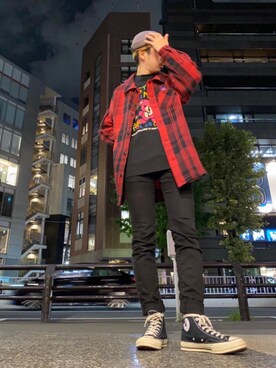 HOSHIさん（メンズ・170cm）の秋コーディネート