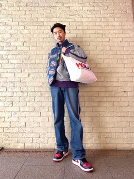 HOSHIさん（メンズ・170cm）の冬コーディネート