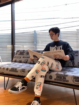 HOSHIさん（メンズ・170cm）の冬コーディネート