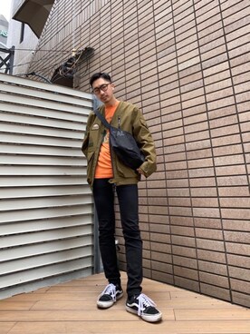 HOSHIさん（メンズ・170cm）の冬コーディネート