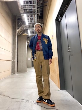 HOSHIさん（メンズ・168cm）の冬コーディネート