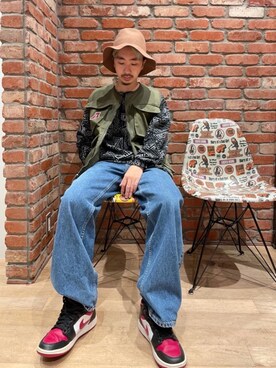 専用【未使用級】HYS'S BANDANA柄 ヘンリーネックスウェット 想像を超えての 専用【未使用級】HYS'S BANDANA柄 ヘンリー