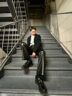 HOSHIさん（メンズ・168cm）の冬コーディネート