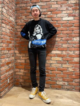 HYSTERIC GLAMOUR（ヒステリックグラマー）の「BLACK LEATHER WOMAN 