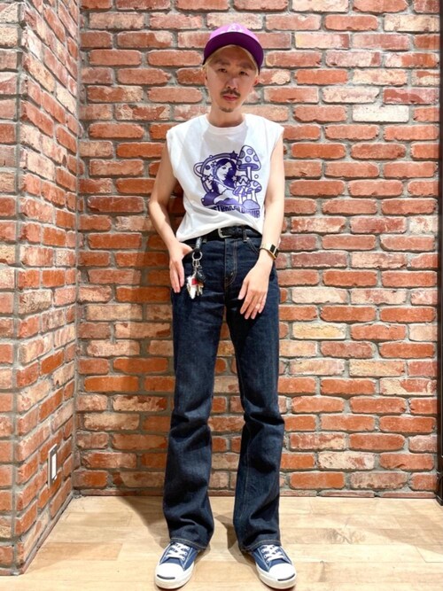 HYSTERIC GLAMOUR渋谷店HOSHIさんのTシャツ/カットソーを使った