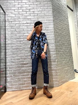 HOSHIさん（メンズ・168cm）の夏コーディネート