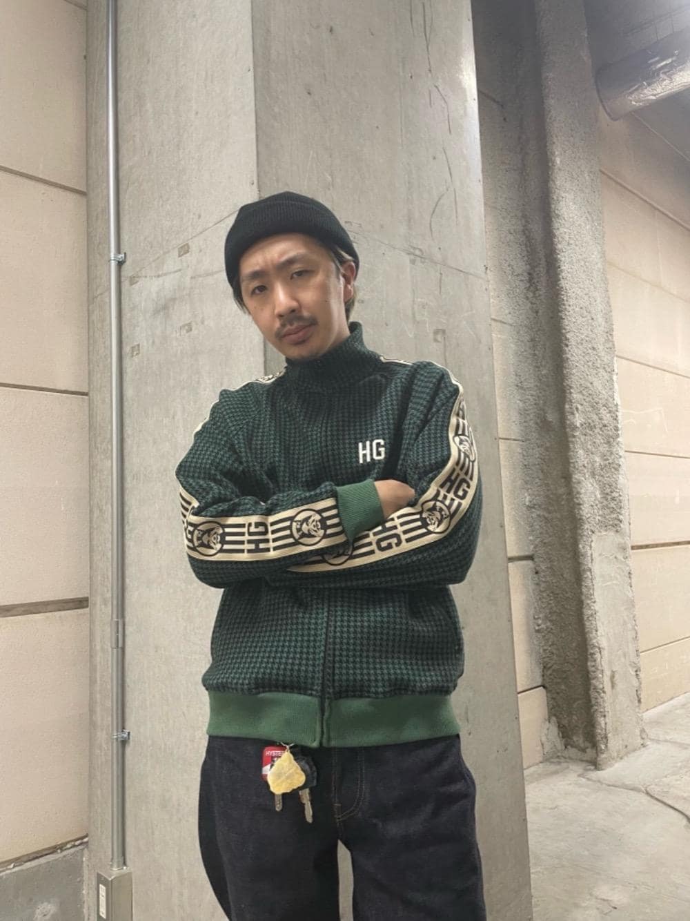 HG刺繍 トラックジャケットを使った人気ファッションコーディネート - WEAR