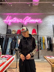 HYSTERIC GLAMOUR - ヒステリックグラマー ピンク ナイロンブルゾン 20230703160454302_215.jpg