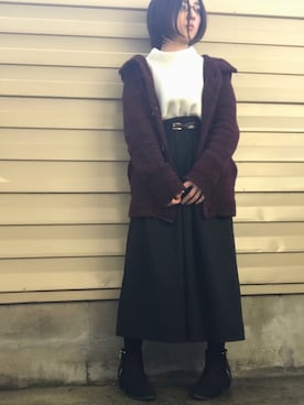 みーちゃさん（レディース・152cm）の冬コーディネート