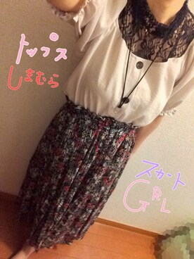 嘉緒莉さん（レディース・148cm）の秋コーディネート