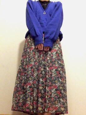 嘉緒莉さん（レディース・148cm）の秋コーディネート