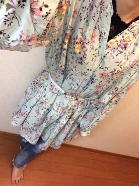 嘉緒莉さん（レディース・148cm）の秋コーディネート