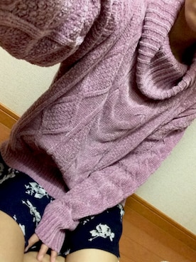 嘉緒莉さん(レディース・148cm)の冬コーディネート