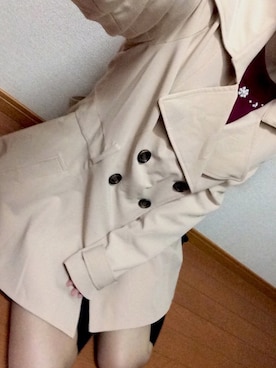 嘉緒莉さん（レディース・148cm）の冬コーディネート