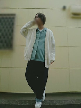 「コクーンシルエットジーンズ」｜Nisssy＊さん（メンズ・156cm）の冬コーディネート