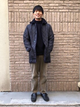 西口さん（メンズ・175cm）の秋コーディネート