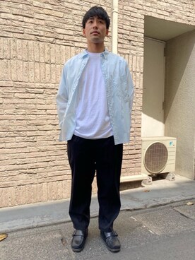 西口さん（メンズ・175cm）の春コーディネート