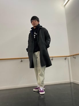 西口さん（メンズ・175cm）の秋コーディネート