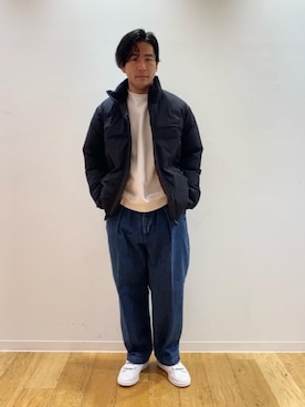 西口さん（メンズ・175cm）の冬コーディネート