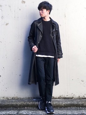 「ドラフトリーバイス」｜「アイテム（その他）」を使った、kazさん（メンズ・173cm）の冬コーディネート
