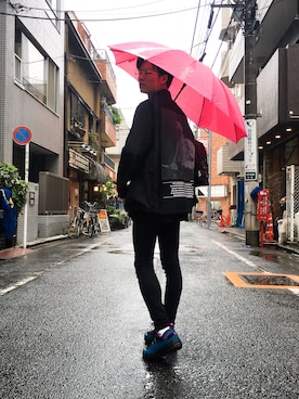 「KICS DOCUMENT.（キクス ドキュメント）のアイテム（トップス）」を使った、kazさん（メンズ・173cm）の春コーディネート