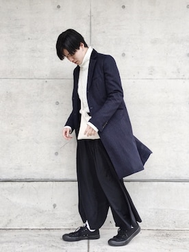 「L.H.P（エルエイチピー）のアイテム（ニット/セーター）」を使った、kazさん（メンズ・173cm）の春コーディネート