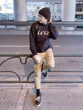 kazさん（メンズ・173cm）の冬コーディネート