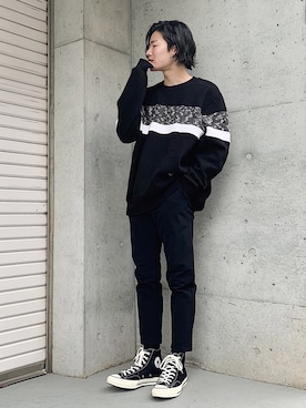 kazさん（メンズ・173cm）の冬コーディネート