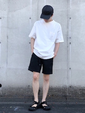 「KICS DOCUMENT.（キクス ドキュメント）のアイテム（トップス）」を使った、kazさん（メンズ・173cm）の春コーディネート