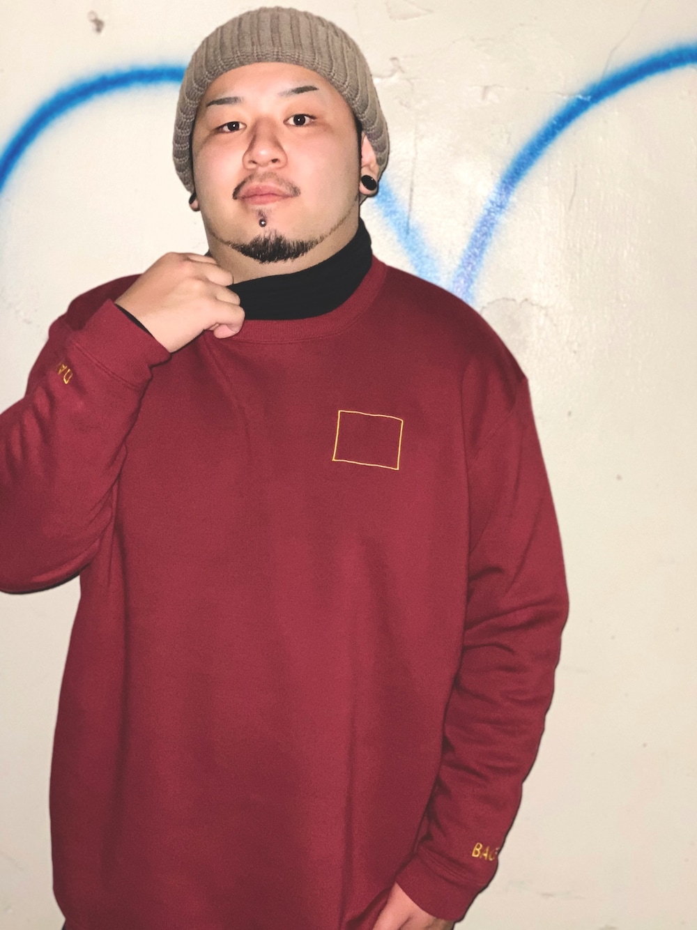 「street」｜「DAYBACEのアイテム（スウェット、その他）」を使った、JUnN®︎さん（メンズ・177cm）の冬コーディネートの1枚目の写真