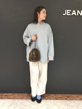マキ(JEANASiS)さん(レディース・166cm)の冬コーディネート