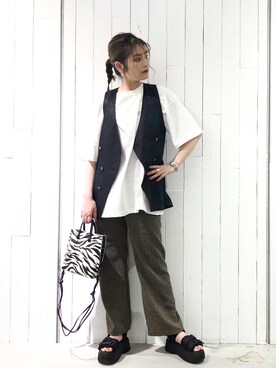 マキ（JEANASiS）さん（レディース・165cm）の春コーディネート