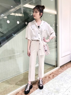 マキ（JEANASiS）さん（レディース・165cm）の夏コーディネート