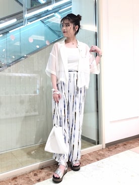 マキ(JEANASiS)さん(レディース・165cm)の夏コーディネート