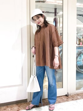 マキ(JEANASiS)さん(レディース・165cm)の夏コーディネート