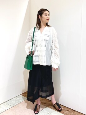 マキ（JEANASiS）さん（レディース・165cm）の夏コーディネート