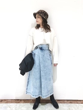 マキ(JEANASiS)さん(レディース・165cm)の夏コーディネート