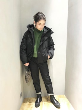 「マキの服」｜「アイテム（ジャケット/アウター）」を使った、マキ（JEANASiS）さん（レディース・165cm）の秋コーディネート