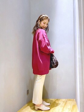 マキ（JEANASiS）さん（レディース・165cm）の冬コーディネート