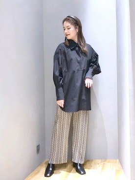 マキ（JEANASiS）さん（レディース・165cm）の冬コーディネート