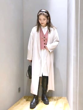 マキ(JEANASiS)さん(レディース・165cm)の春コーディネート