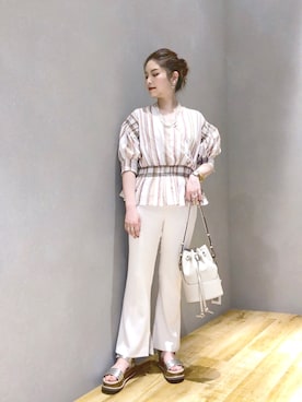 「マキの服」｜マキ（JEANASiS）さん（レディース・165cm）の春コーディネート