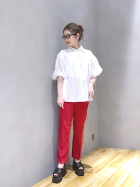 「マキの服」｜マキ（JEANASiS）さん（レディース・165cm）の春コーディネート