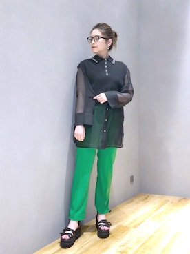 「マキの服」｜マキ（JEANASiS）さん（レディース・165cm）の夏コーディネート