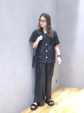 「マキの服」｜マキ（JEANASiS）さん（レディース・165cm）の夏コーディネート