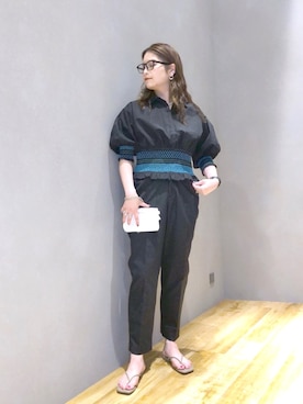 「マキの服」｜マキ（JEANASiS）さん（レディース・165cm）の夏コーディネート
