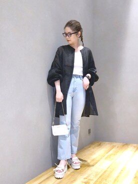 「マキの服」｜マキ（JEANASiS）さん（レディース・165cm）の夏コーディネート