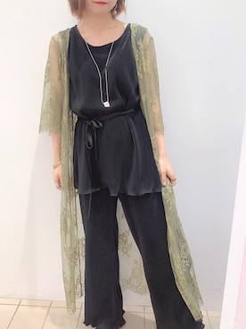 「新宿ルミネエスト」｜「アイテム（ジャケット/アウター）」を使った、🐾norika🐾さん（レディース・150cm）の春コーディネート