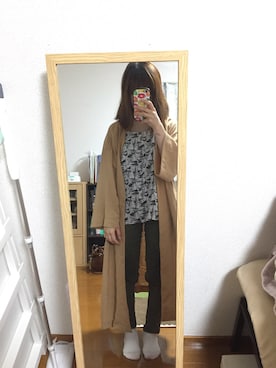 「JEANASIS（ジーナシス）のアイテム（ノーカラージャケット）」を使った、momoさん（レディース・153cm）の夏コーディネート